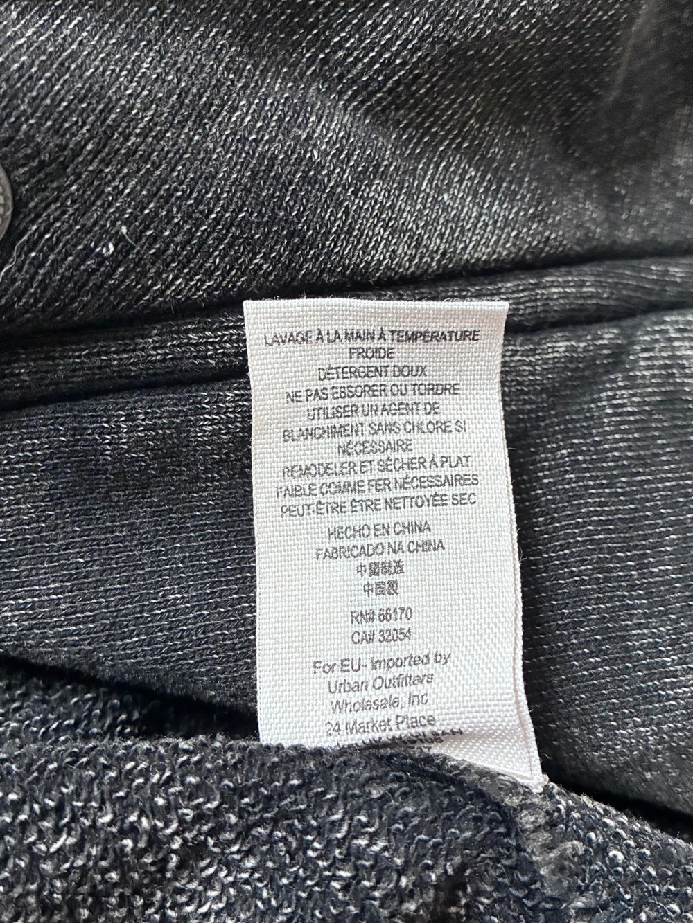 Free People Distressed Moto Cotton Jacket/Sweater - Picture 8 of 15